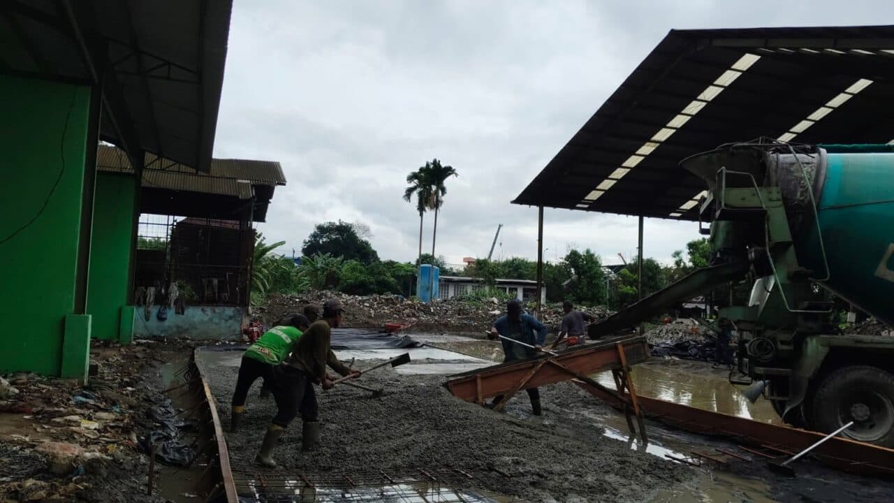 Detail proyek konstruksi BPN